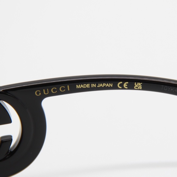 NEW GUCCI GG1325S 001 BLACK NEW COLLECTION SUNGLASSES GUCCI GG 1325S 001 - Picture 12 of 14